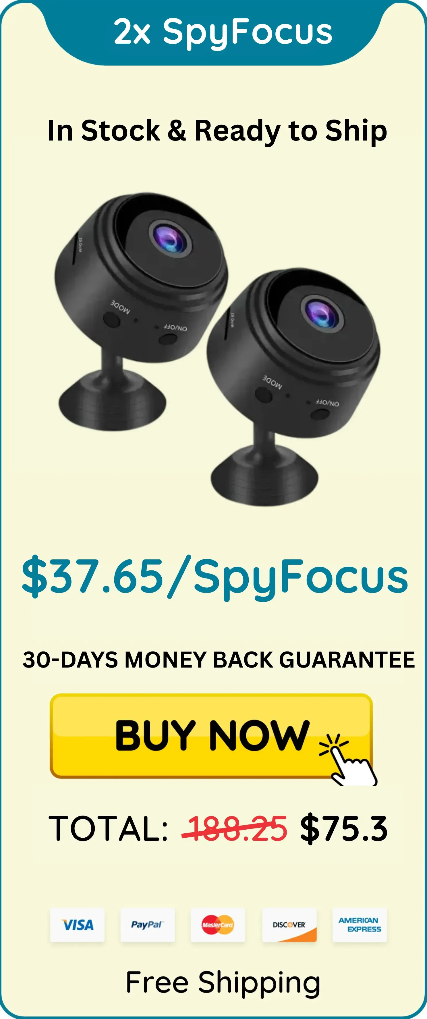 SpyFocus offer price 